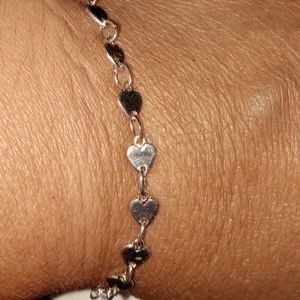 ❤️ADORABLE!/ HEARTS  LINKS  BRACELET 😍